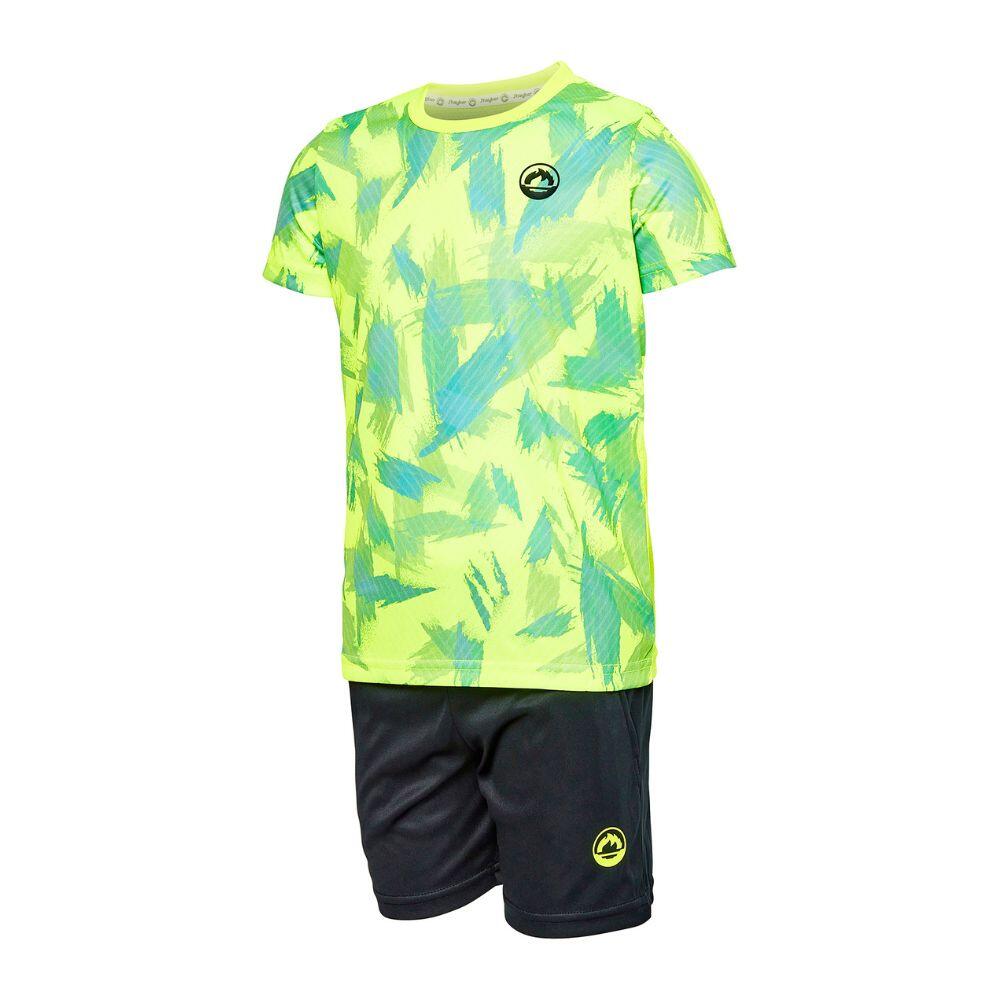 CONJUNTO DEPORTIVO NIÑOS J´HAYBER BRUSHES. Yellow DN23087-700 3/4