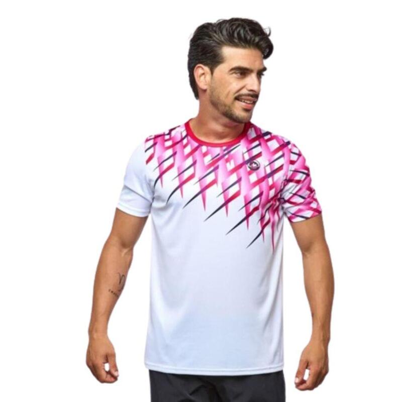 CAMISETA DEPORTIVA HOMBRE J´HAYBER GRASS BLANCO