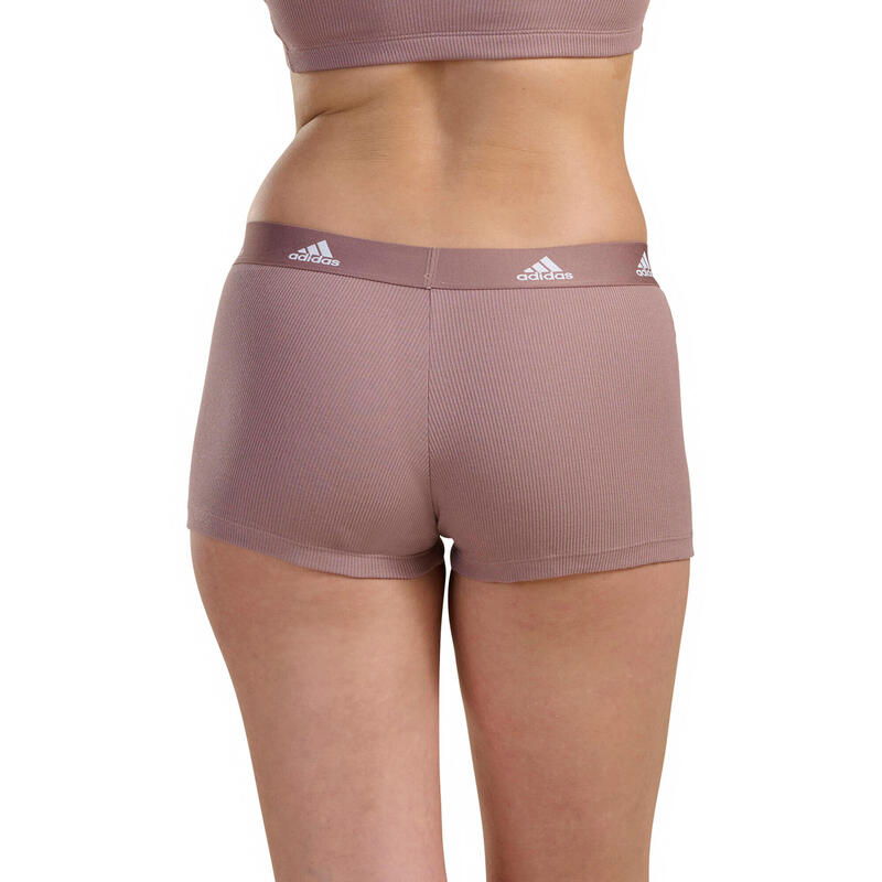 Training Shorts atmungsaktiv sportlich Damen - Sport Active Flex Ribbed rosa