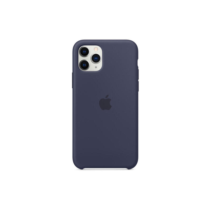 Apple carcasa silicona compatible con Apple iPhone 11 Pro azul noche
