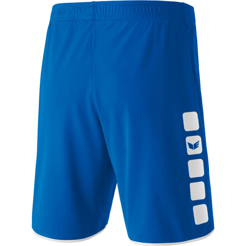 Short ERIMA 5-CUBES Albastru Royal/Alb Juniori