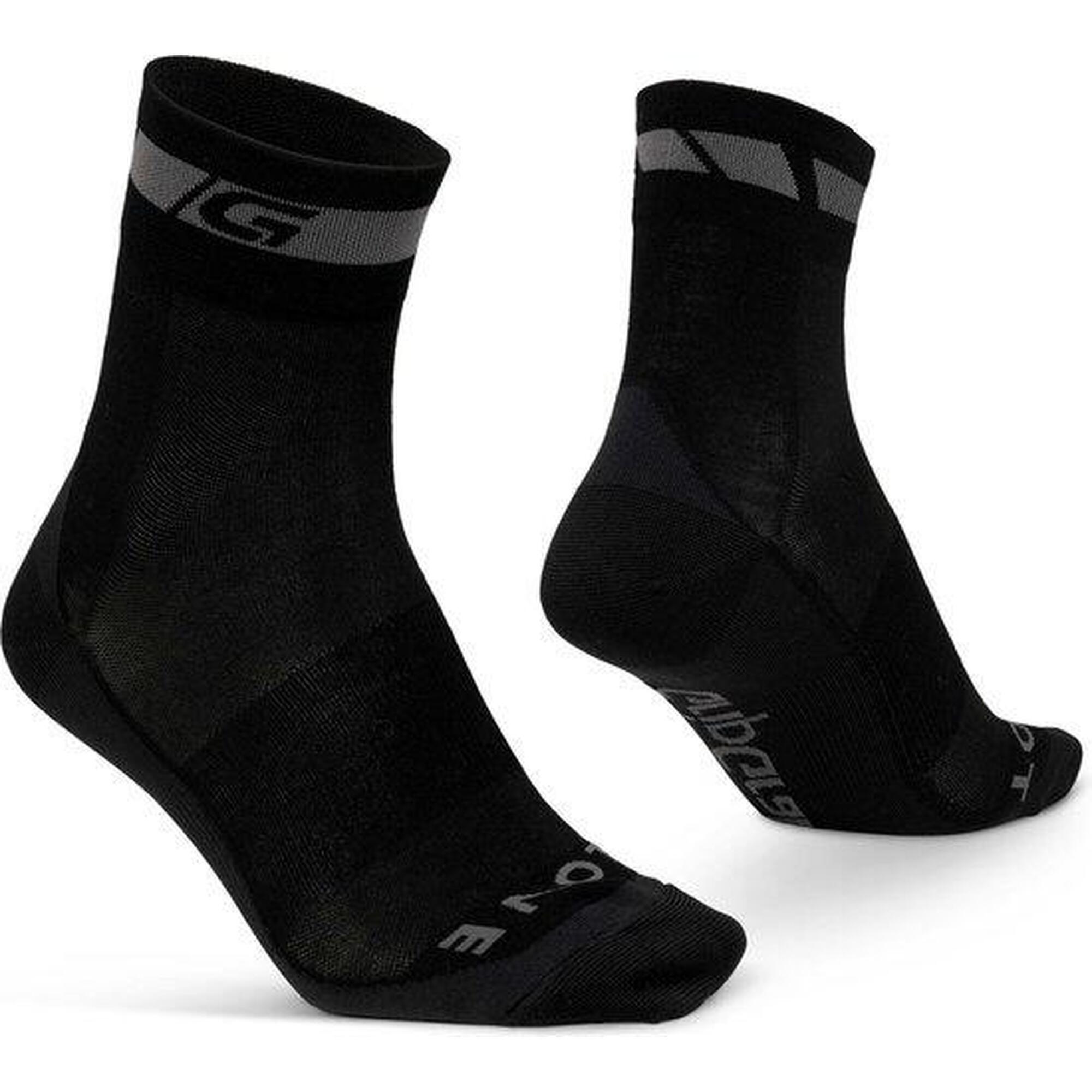 GripGrab - Merino Regular Cut Cycling Socks - Noir - Unisexe - Taille M