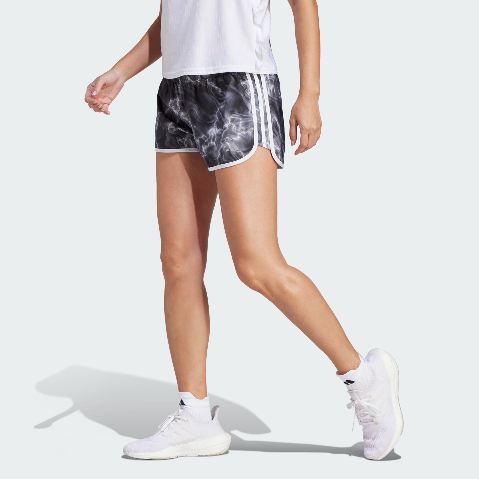 ADIDAS Marathon 20 Allover Print Shorts