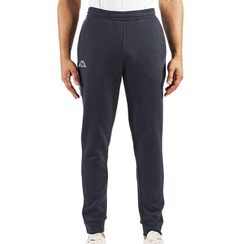 PANTALÓN DE GIMNASIA KAPPA IPOLE HOMBRE REGULAR CÁLIDO DE ALGODÓN Azul marino