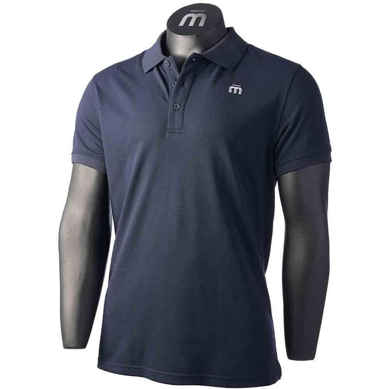 Man Half Slvs Polo/Neck Active T. Shirt - Dark Blue