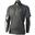 Man Half Sleeves Zip Neck Shirt Extradry - Black