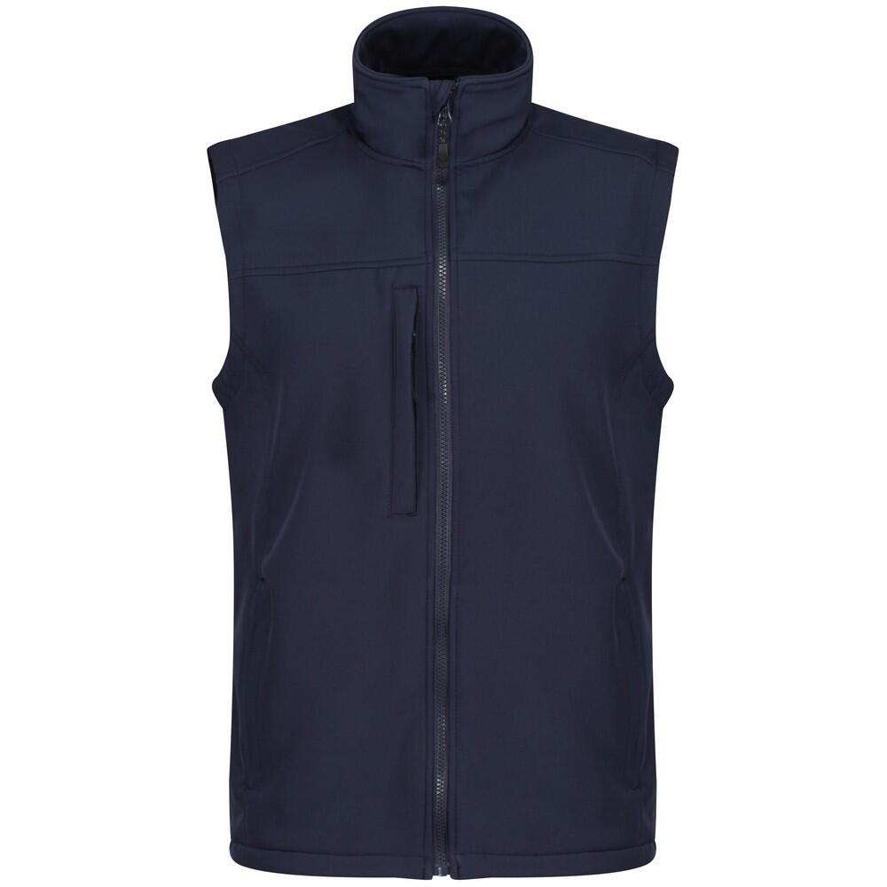 Regatta Mens Flux Softshell Bodywarmer / Sleeveless Jacket Water Repellent