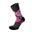 Women Extra Dry Crew Socks - Dark Pink