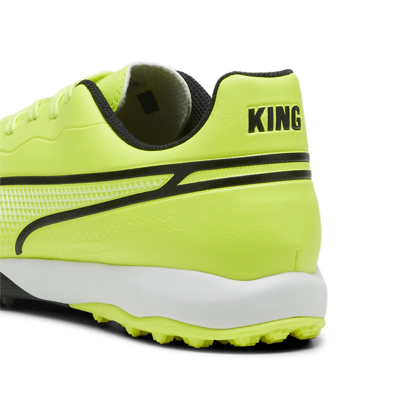 Chaussures de football KING MATCH TT PUMA Electric Lime Black Green