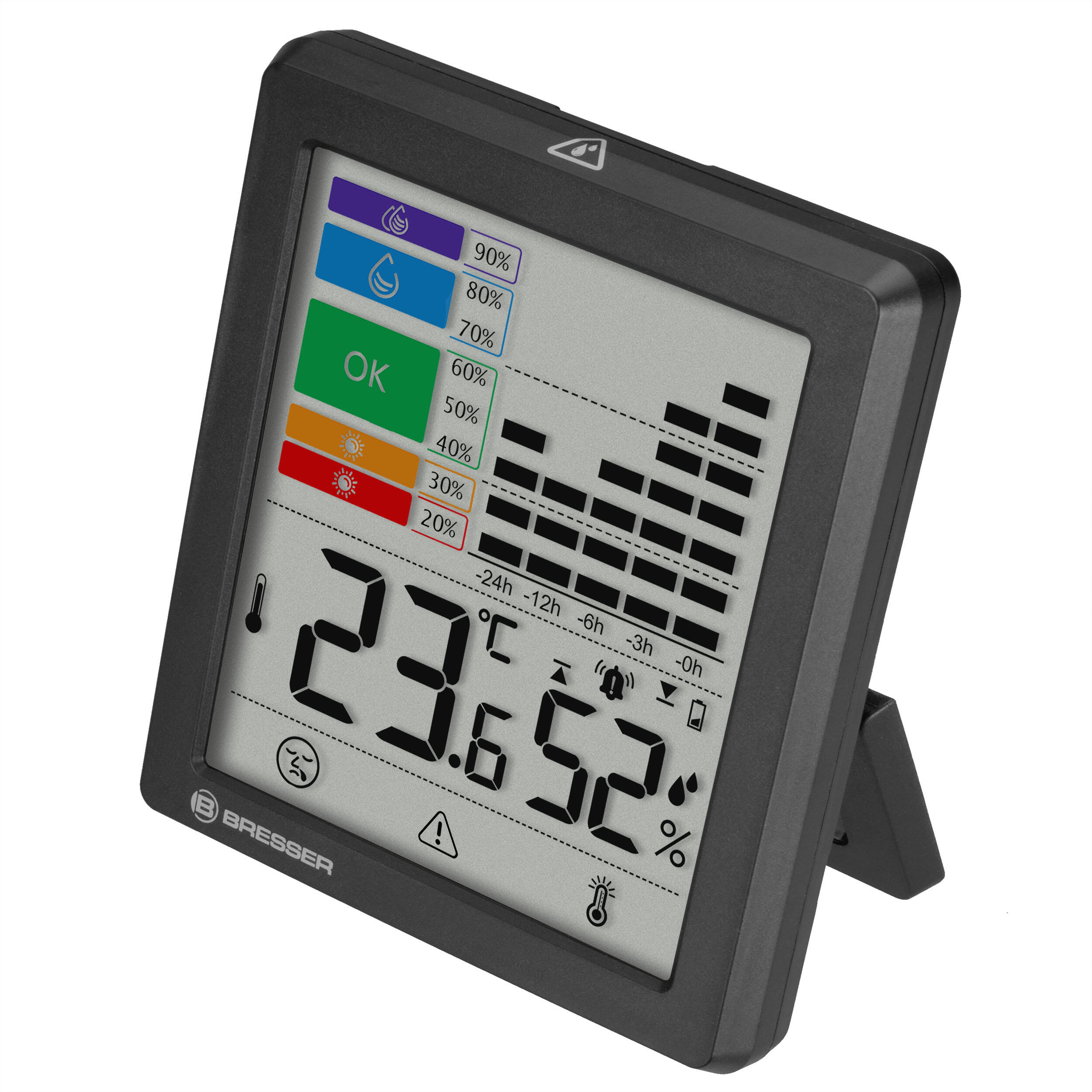 Thermo-Hygromètre avec alarmes pour moisissure 2/7