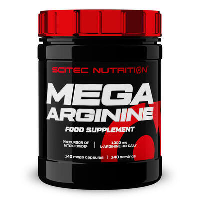 Mega arginine - 120 capsules scitec nutrition