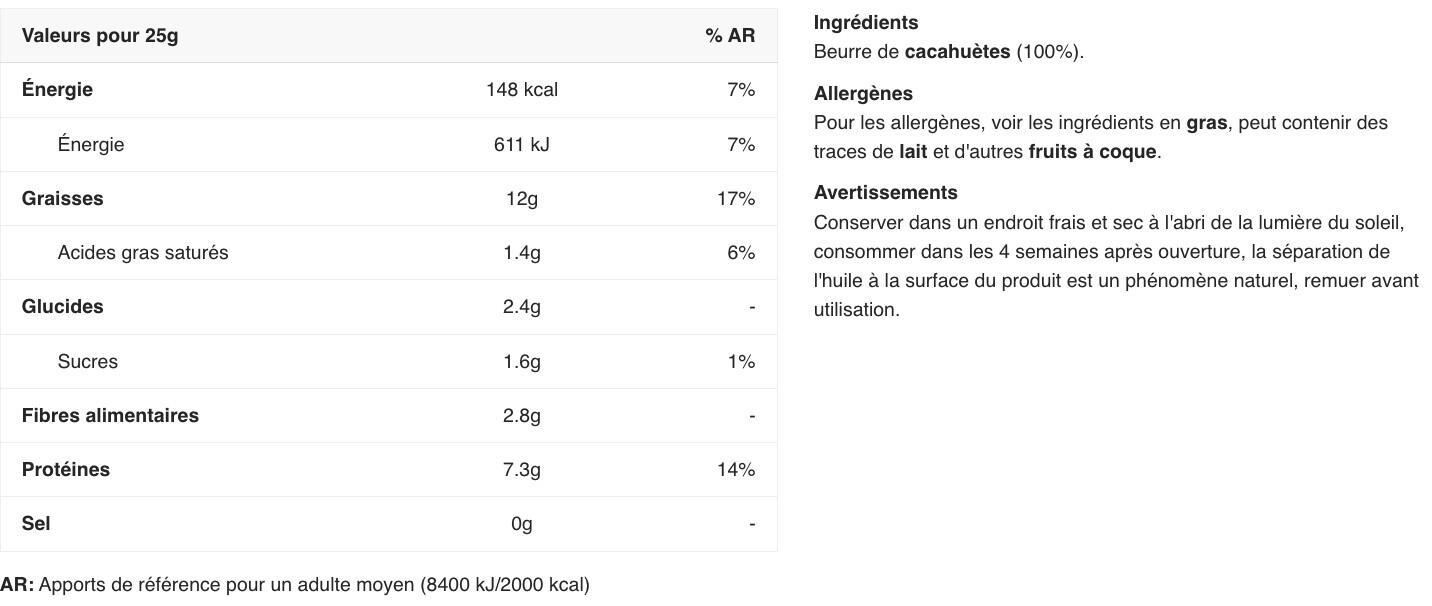 Scitec Nutrition Mantequilla De Cacahuete (400 G) - Suave 2/4