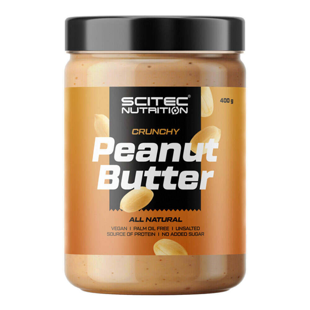 SCITEC NUTRITION Burro di arachidi - Peanut Butter - Croccante 400g