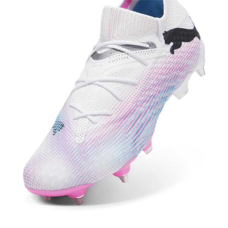 Botas de fútbol FUTURE 7 ULTIMATE MxSG PUMA White Black Poison Pink