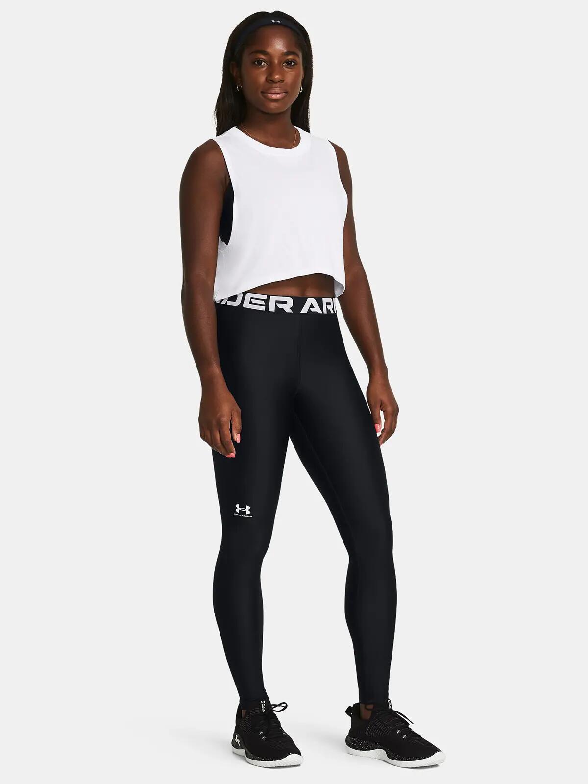 Legging noir Under Armour HeatGear® pour femme 6/7