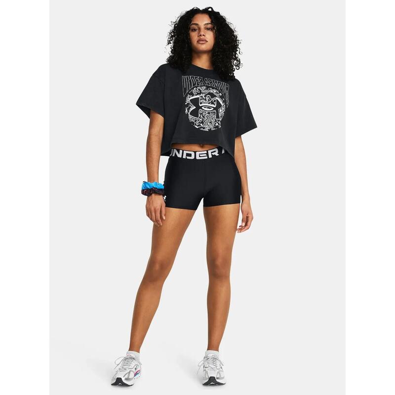 Shorty Under Armour Mujer Negro