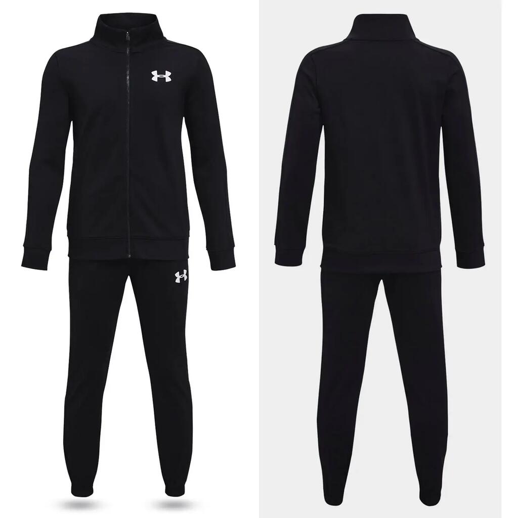 Tracksuit Under Armour Black Junior Polyester