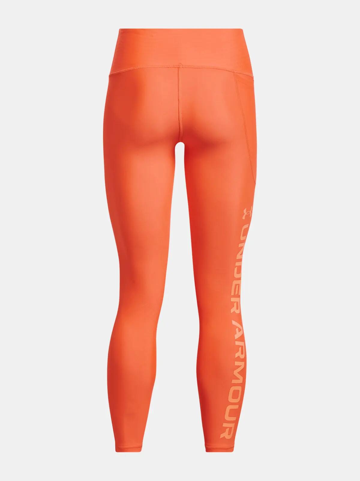 Legginsy treningowe damskie UNDER ARMOUR szybkoschnące termoaktywne 5/7