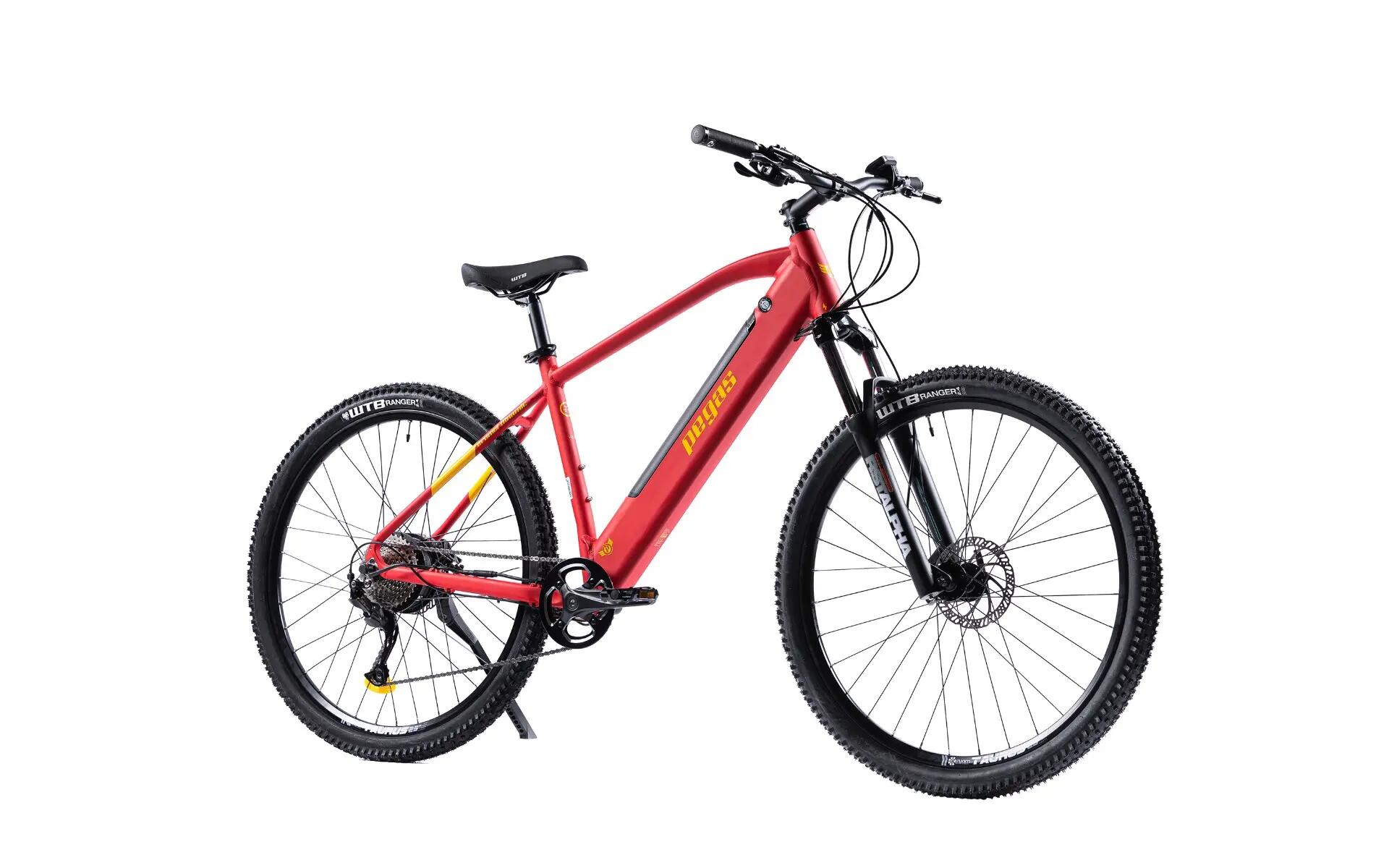 Bicicleta MTB Pegas Drumet Dinamic E-Bike M, Rosu Mat 2/5