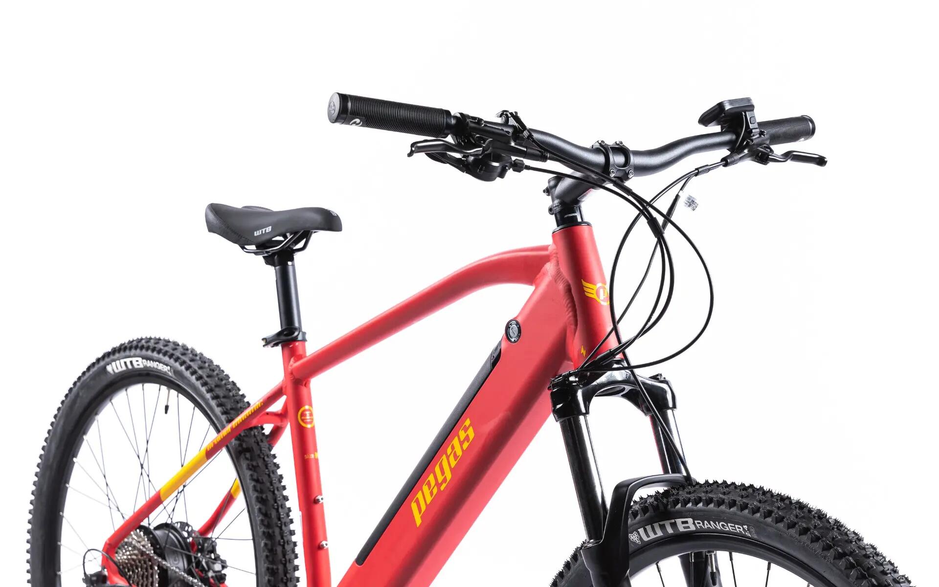Bicicleta MTB Pegas Drumet Dinamic E-Bike M, Rosu Mat 5/5