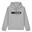 Hoodie Padel Uniseks - Bounce print, grijs/zwart