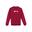 Sweater Padel Uniseks - Bounce print, rood/wit