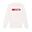 Sweater Padel Unisexe - Iconic print, blanc/rouge