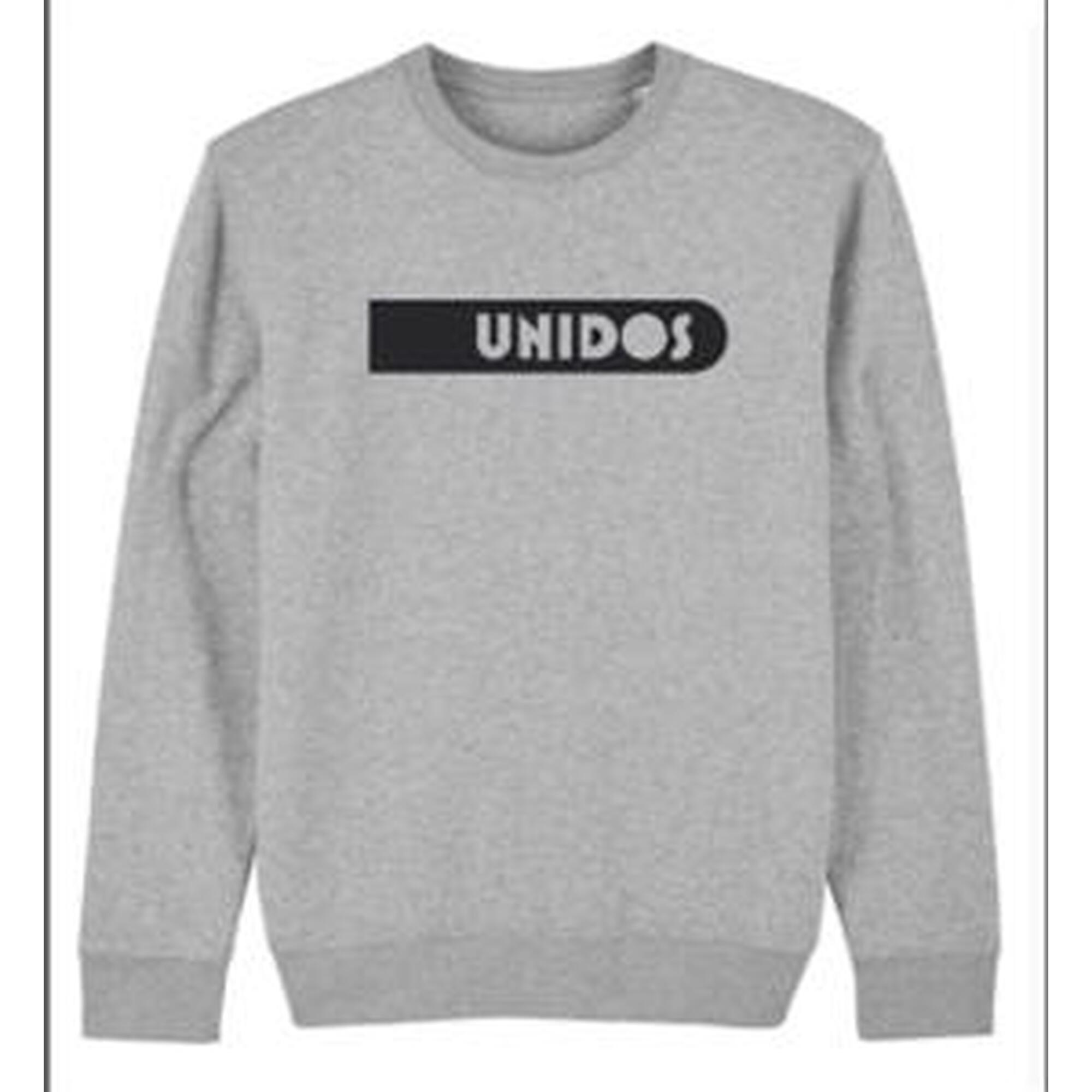Sweater Padel Unisexe - Iconic print, gris/noir