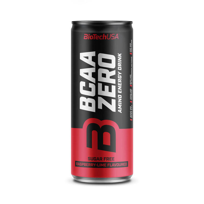 BCAA | Pack bcaa zero energy drink (24X330ml) | Framboesa limão