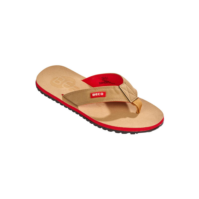 Beco Men's Flip-flops | Red/black
