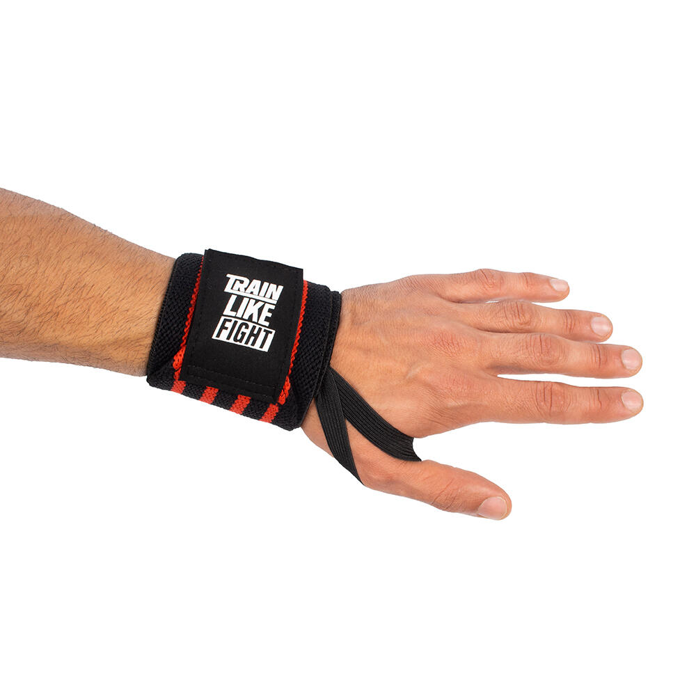 Muñequera Elástica Strong Wraps Roja 4/6