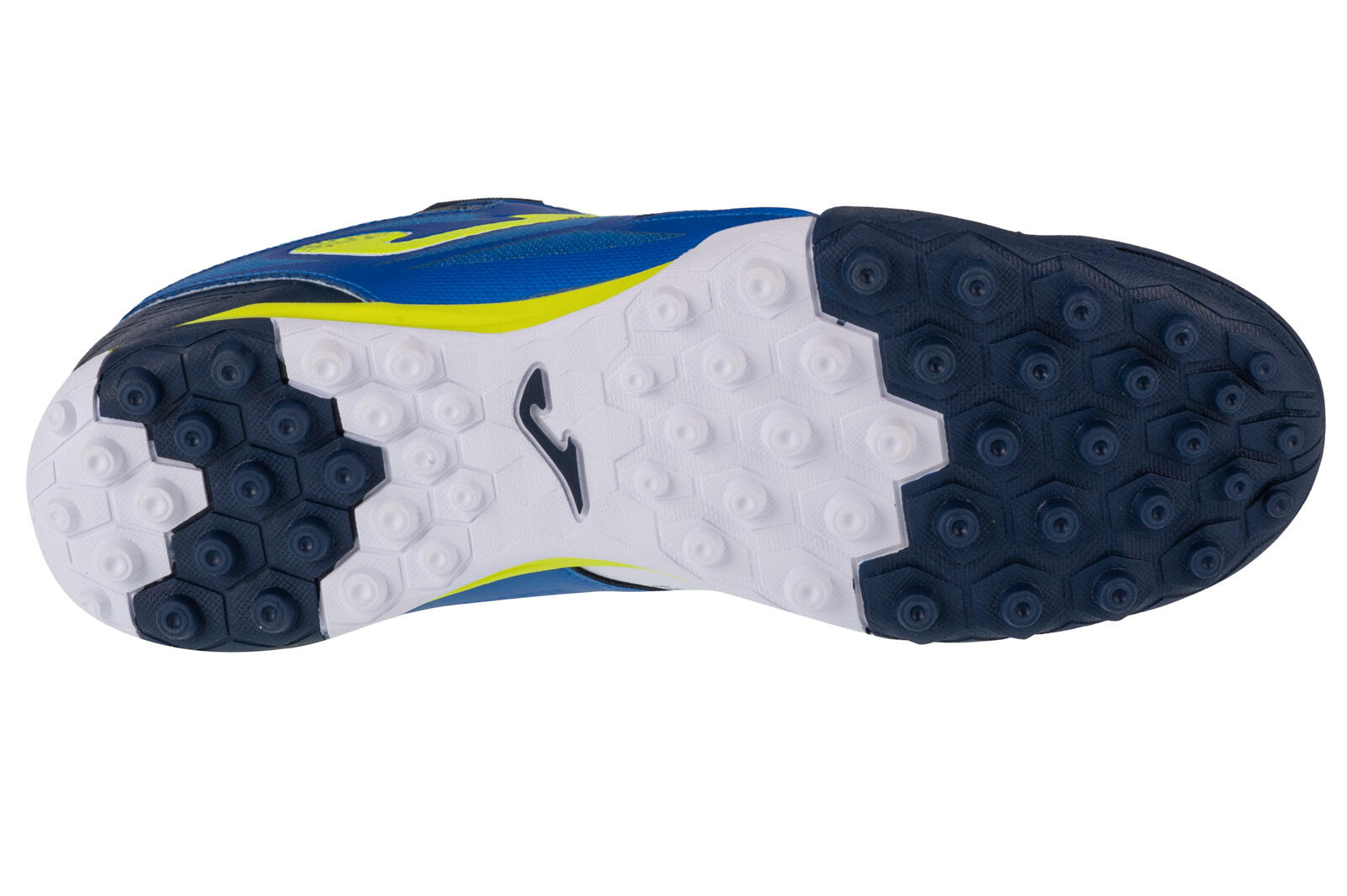 Scarpe da calcio Adulto Joma Cancha 2402 Turf bianco 4/4