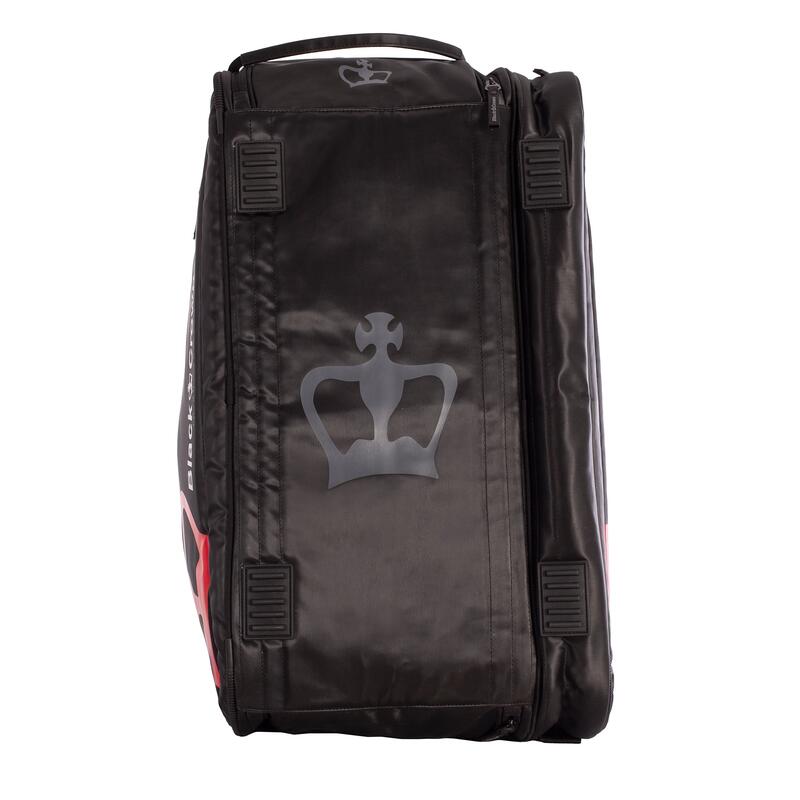 Sac de padel Black Crown Ultimate pro 2.0 noir et rouge