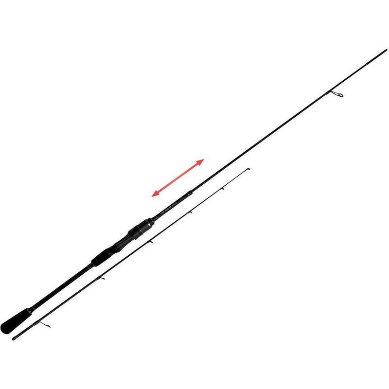 Ultralight Forelle Barsch Rute (180 cm WG: 5-18g) Reiserute, kurzes Transportmaß