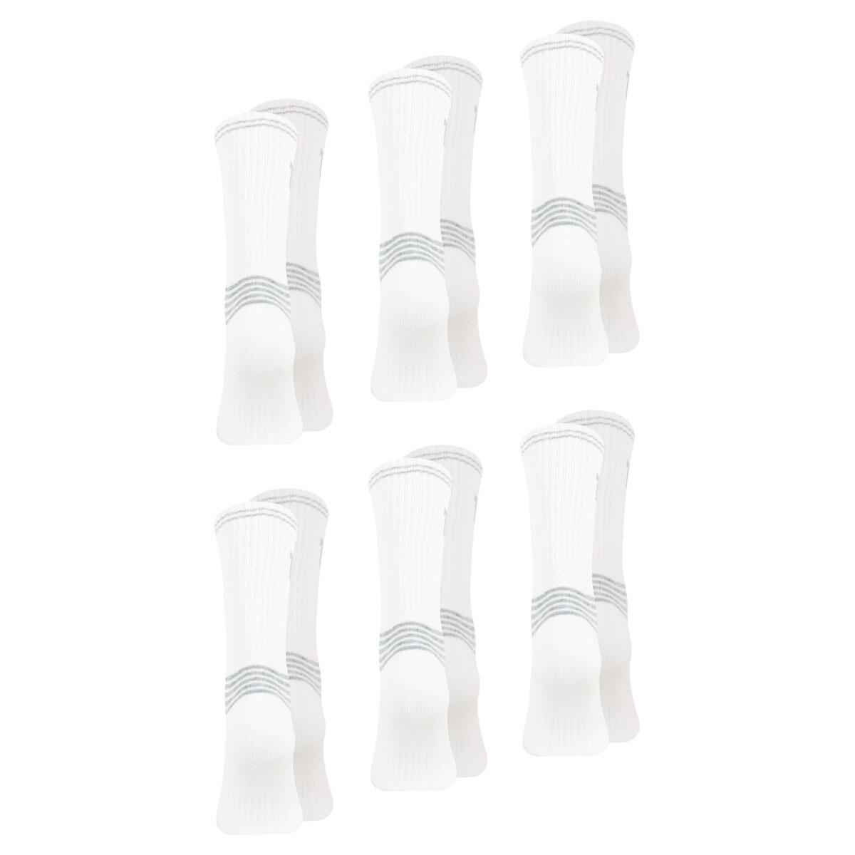 Lot de 6 paires de chaussettes mi-hautes homme Essentiel 3/4