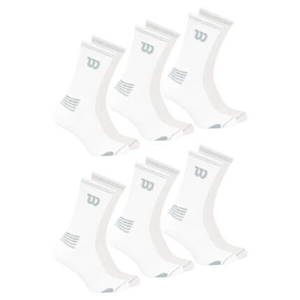 Lot de 6 paires de chaussettes mi-hautes homme Essentiel