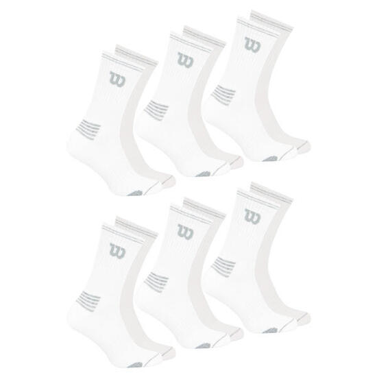 Lot de 6 paires de chaussettes mi-hautes homme Essentiel