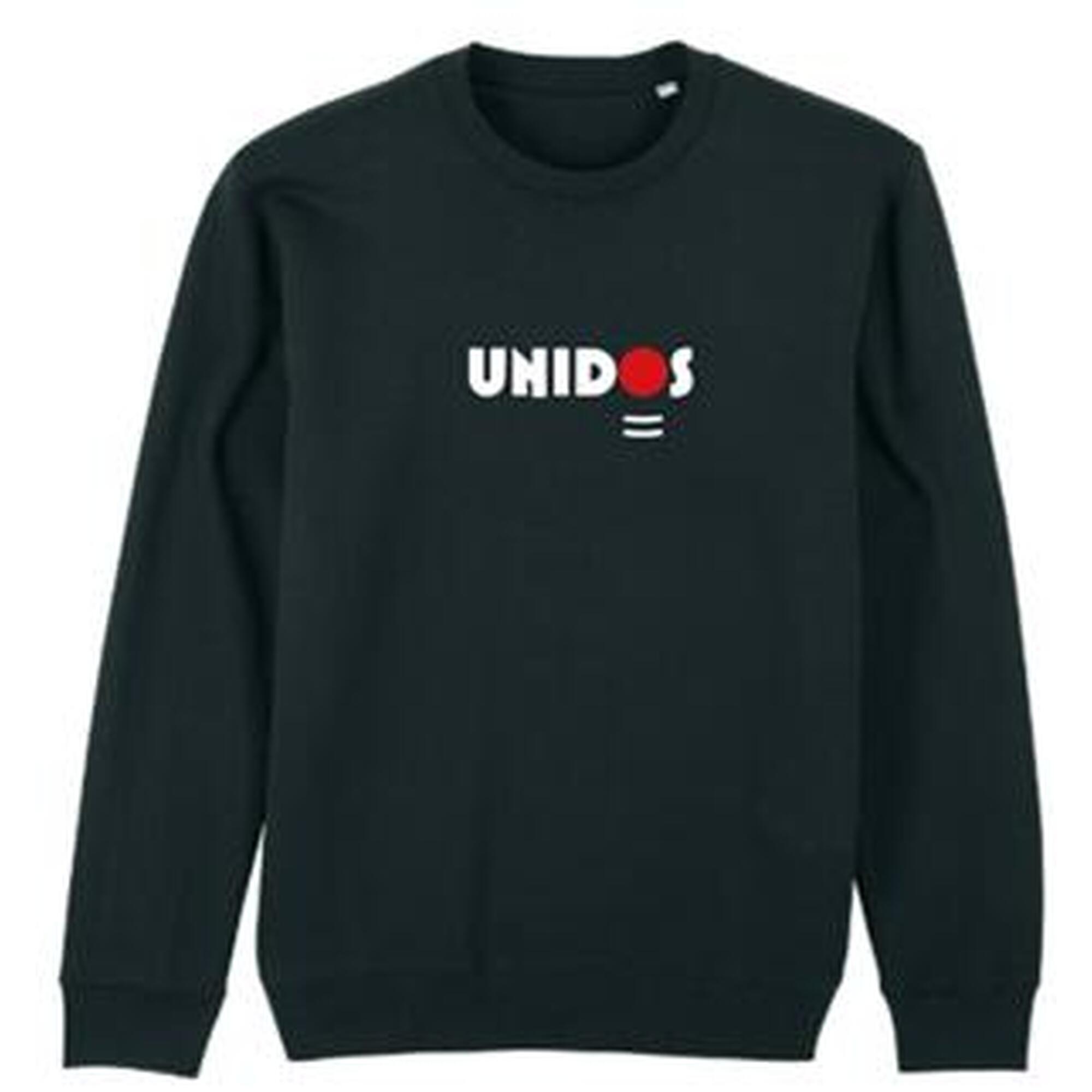 Sweater Padel Unisexe - Bounce print, noir/rouge/blanc