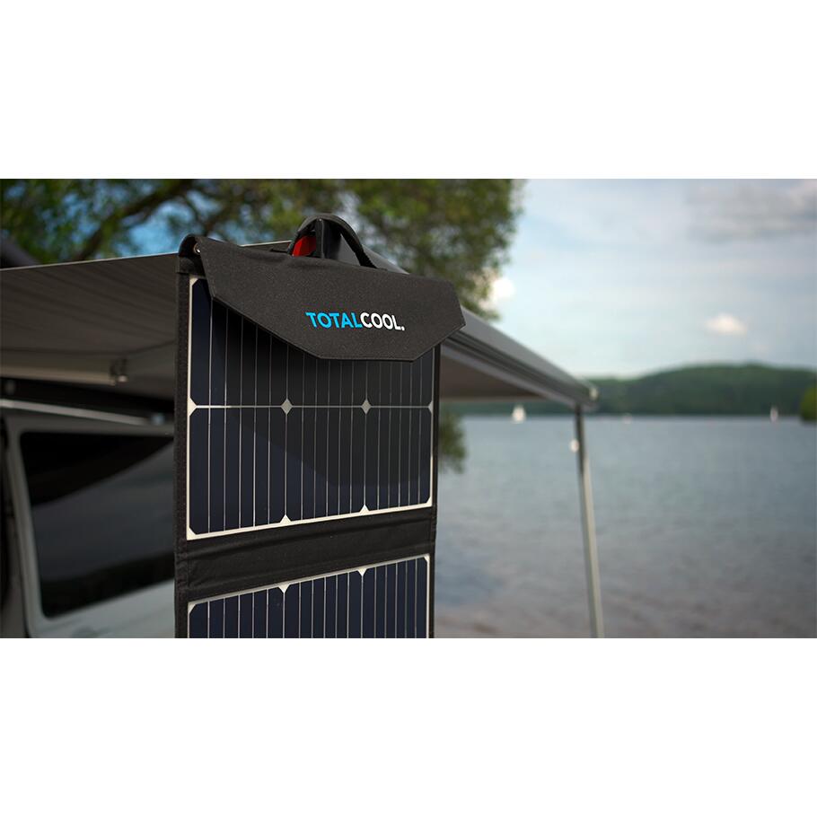 Total Solar Portable Camping Solar Panel - Campervan Solar Panel Kit - 100W 3/5