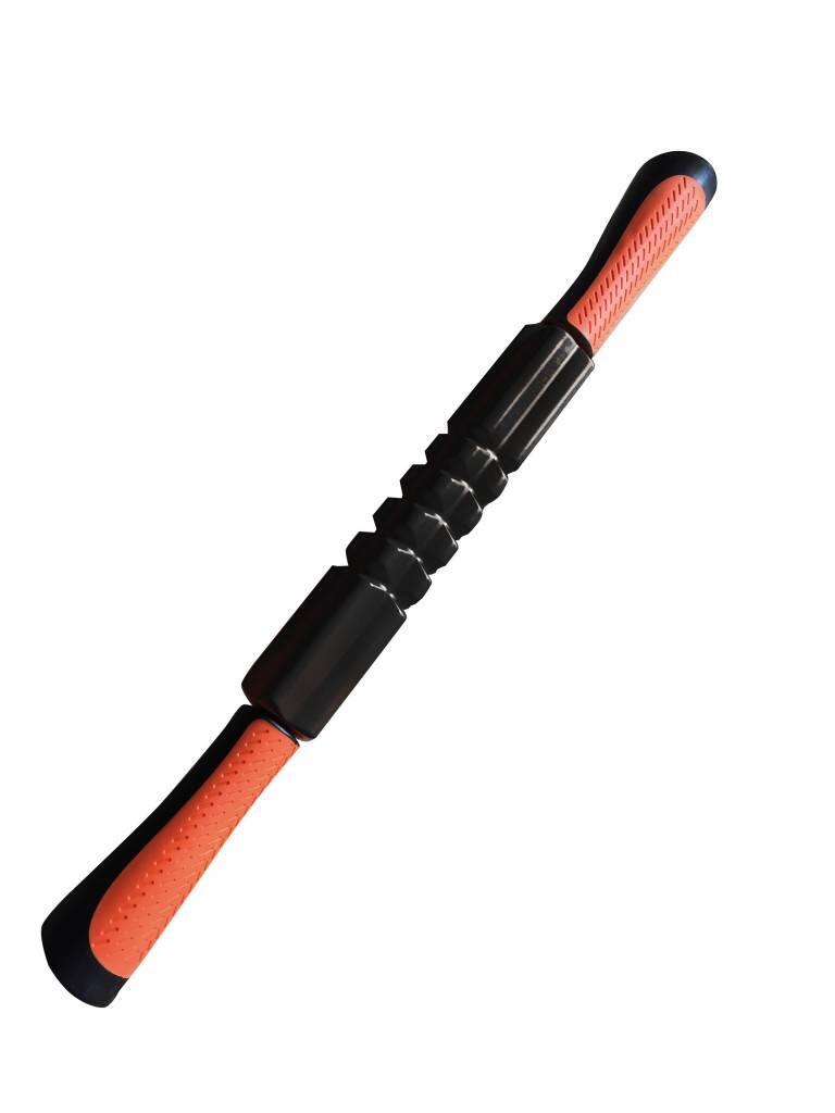 TOORX Massage Stick - met grepen - Zwart