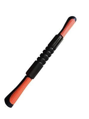 Massage stick - met grepen - zwart