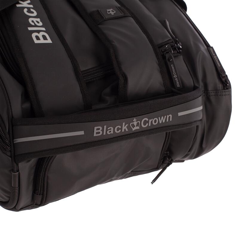 Sac de padel Black Crown Ultimate pro 2.0 noir et rouge