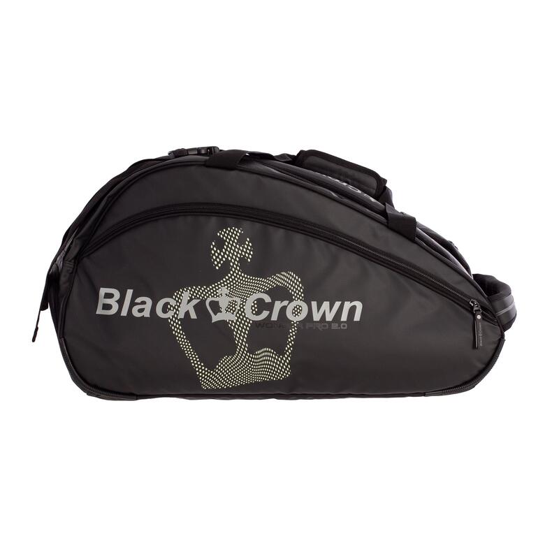 Sac de padel Black Crown Ultimate pro 2.0 noir et rouge