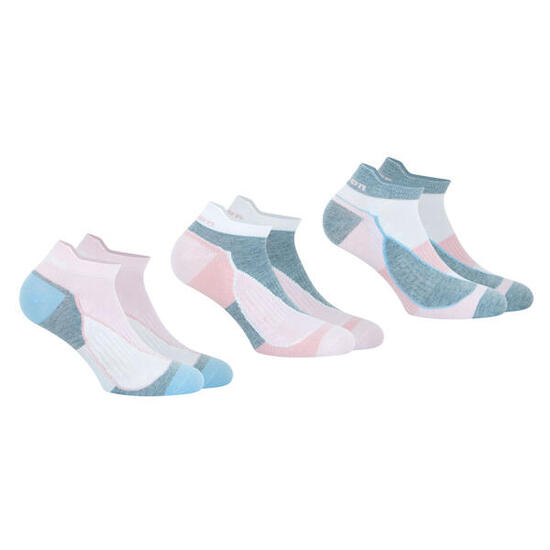 Lot de 3 paires de chaussettes basses femme Sport