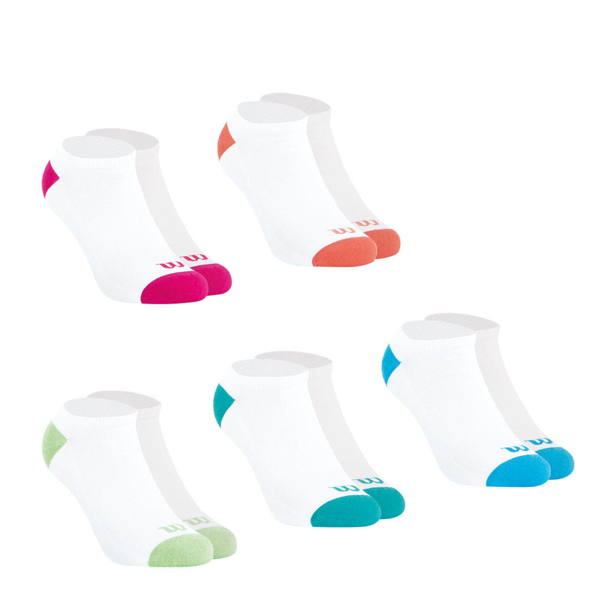 Lot de 5 paires de socquettes femme Essentiel 2/4