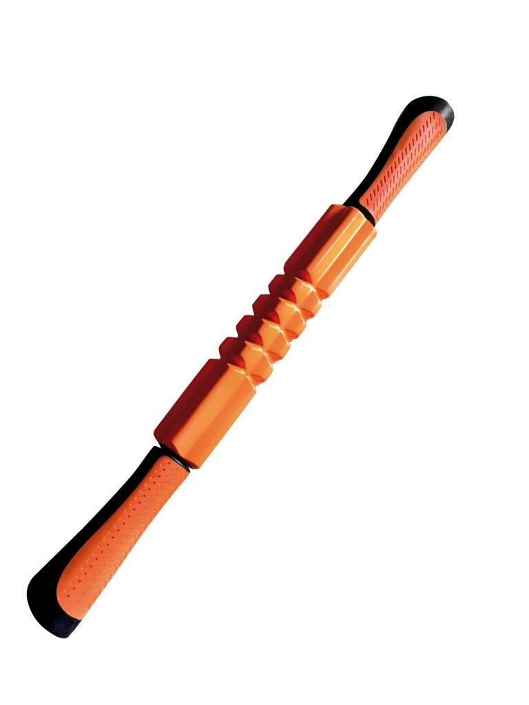 TOORX Massage Stick - met grepen - Oranje