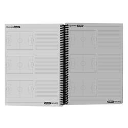 CARNET COACH A SPIRALE Sporti A4 - FOOT