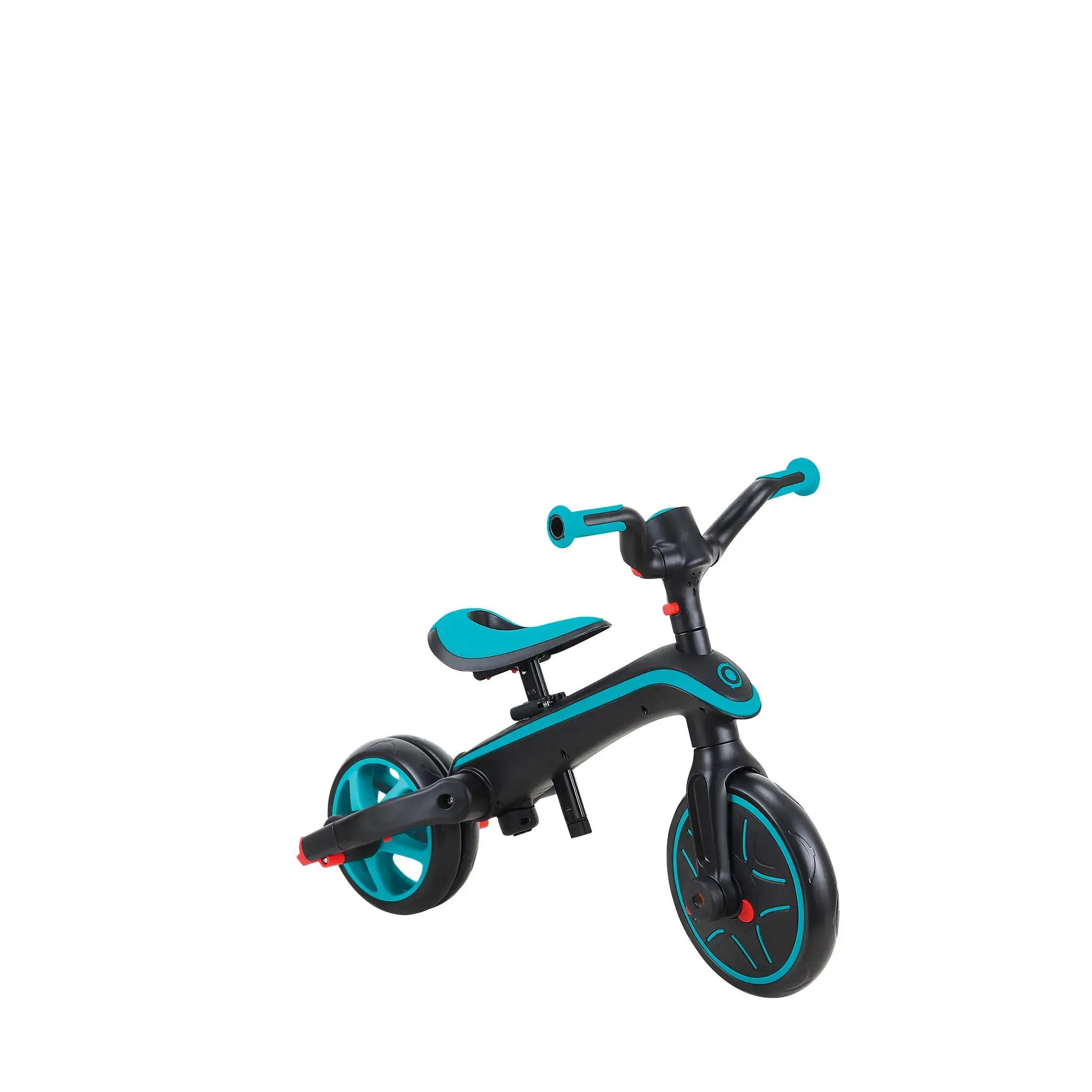 Dreirad EXPLORER 4-in-1, mitwachsend & faltbar – Entenblau 6/7