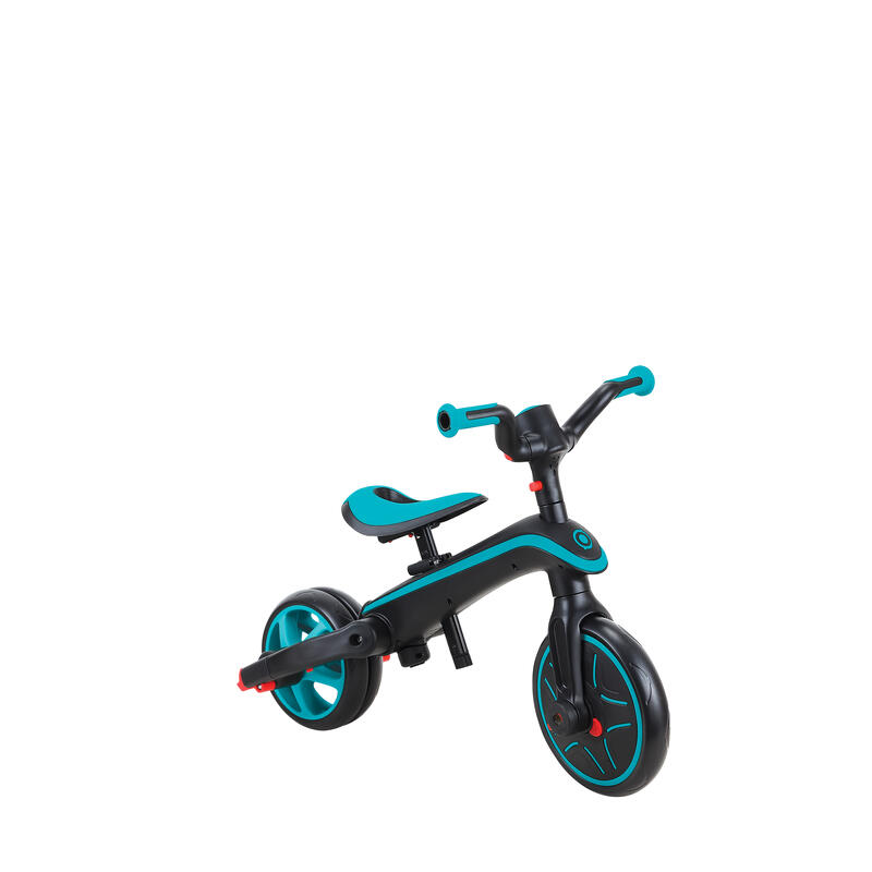 Tricycle EXPLORER 4-en-1 Évolutif & Pliable Bleu Canard