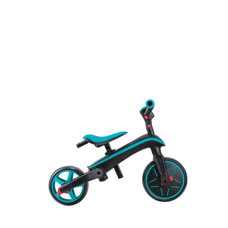 Tricycle EXPLORER 4-en-1 Évolutif & Pliable - Bleu Canard